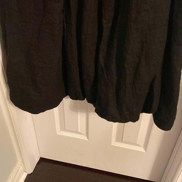 Linen Bubble Dress-3X - Picture 7 of 9